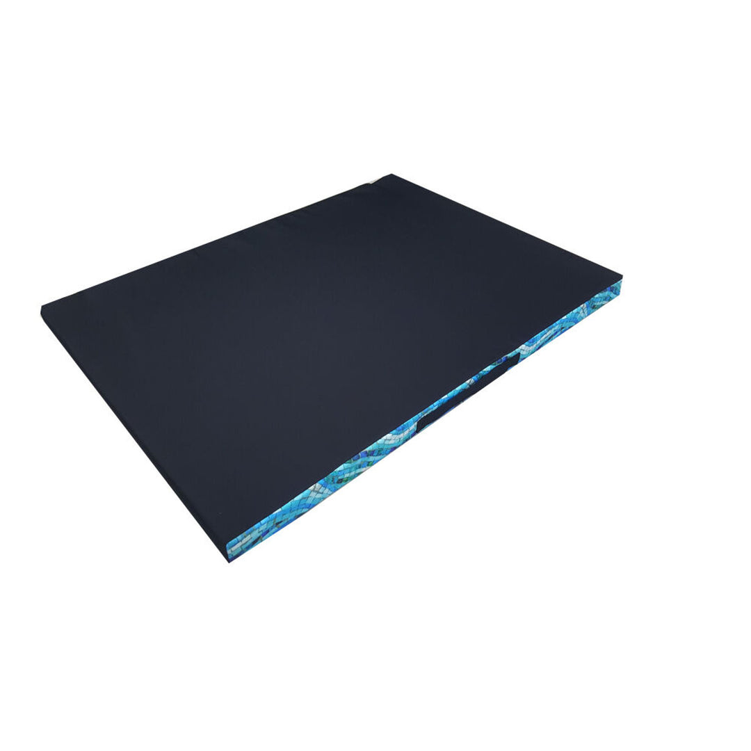 Bertoni XL hondenmatras, schuim, waterdichte hoes, mozaïekpatroon, EE147