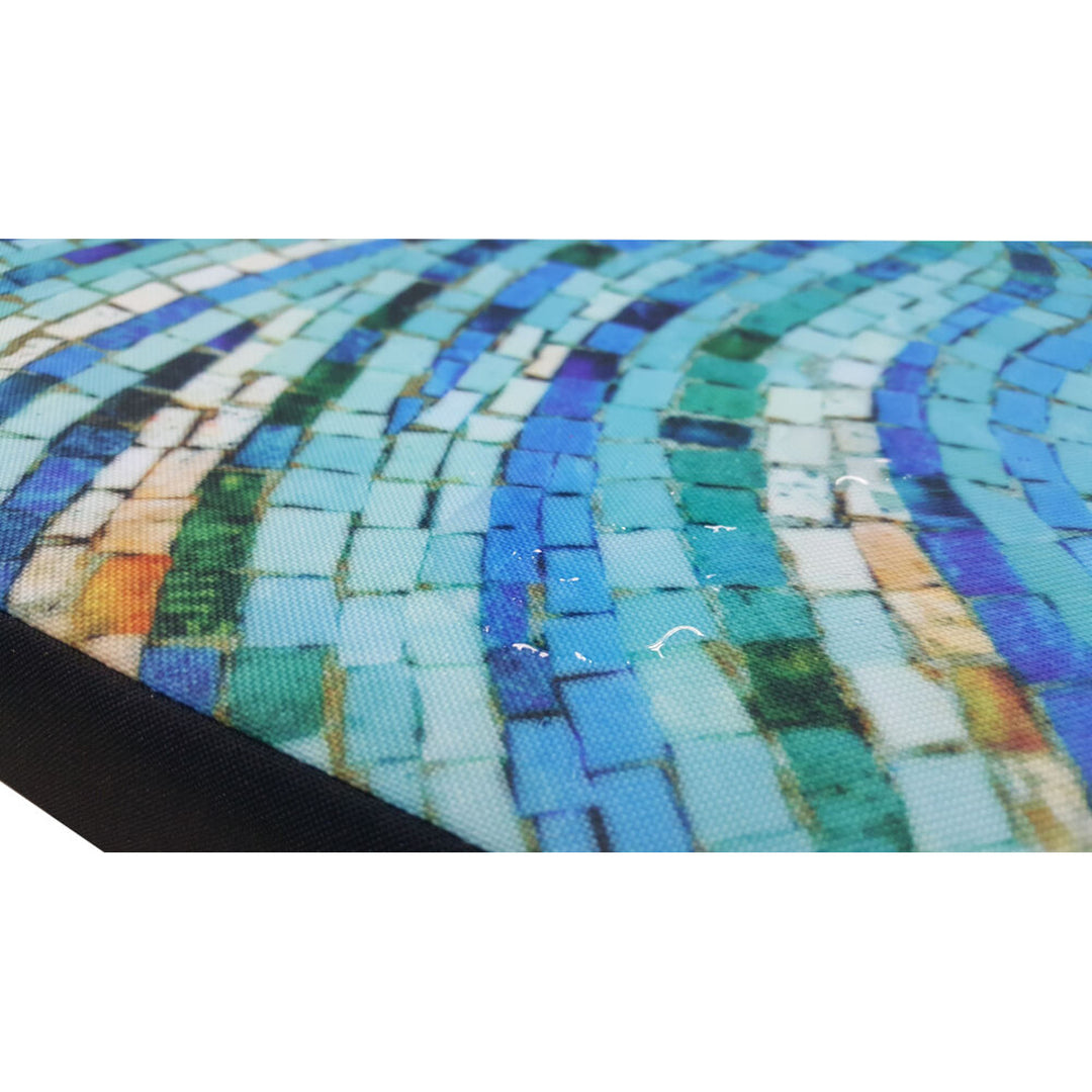 Bertoni XL hondenmatras, schuim, waterdichte hoes, mozaïekpatroon, EE147