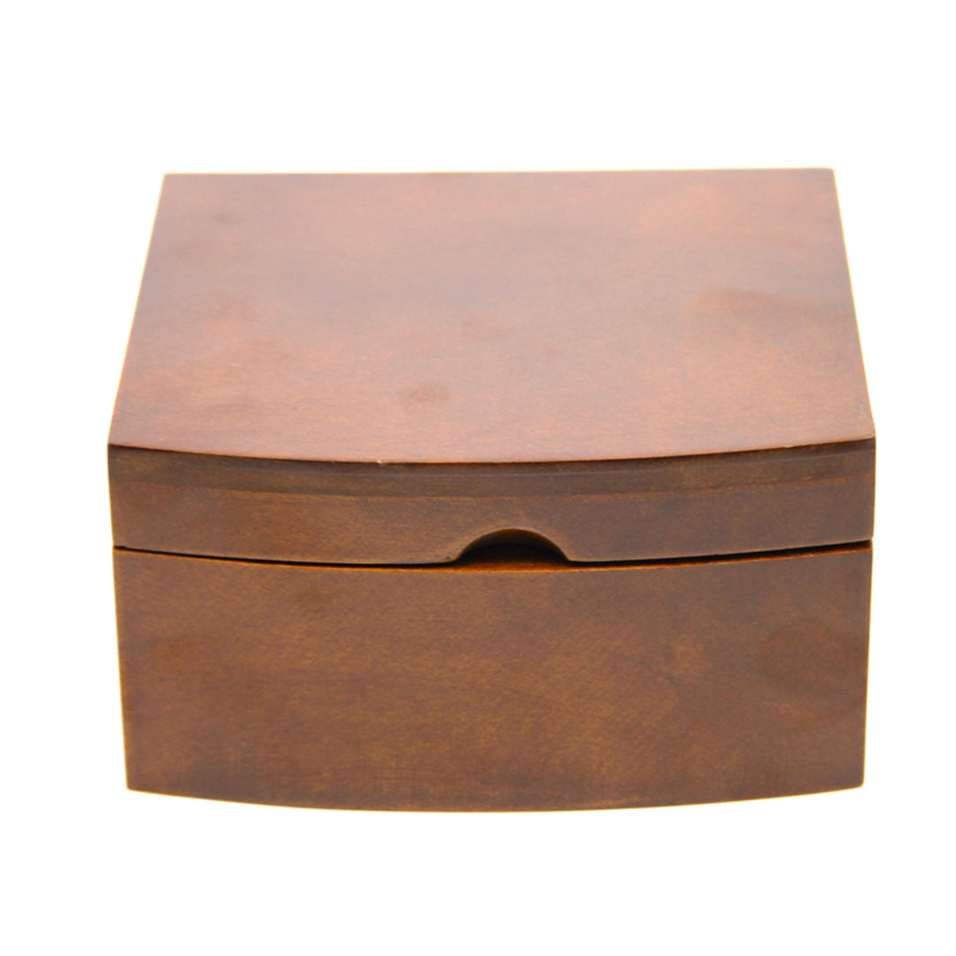 Sieradendoos, hout, bruin, organizer, compartimenten, Queen Isabel