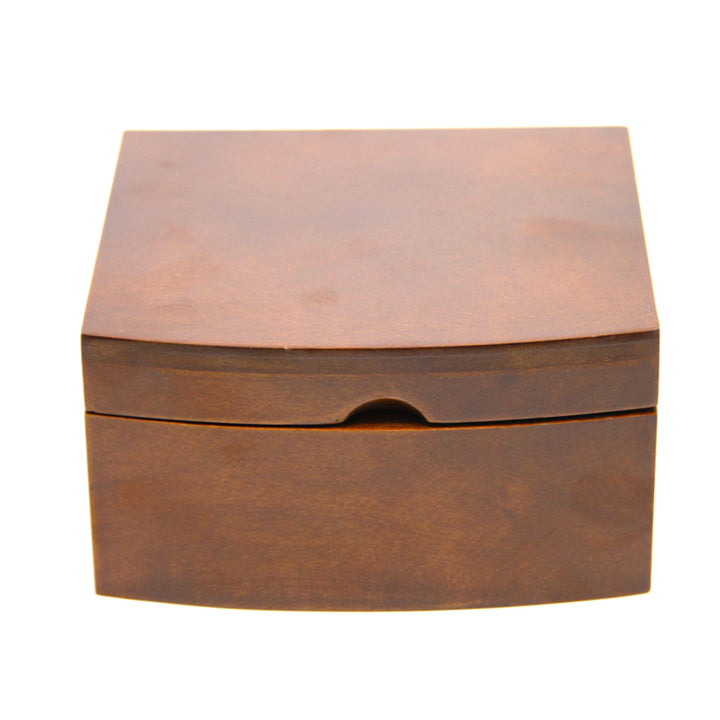 Sieradendoos, hout, bruin, organizer, compartimenten, Queen Isabel