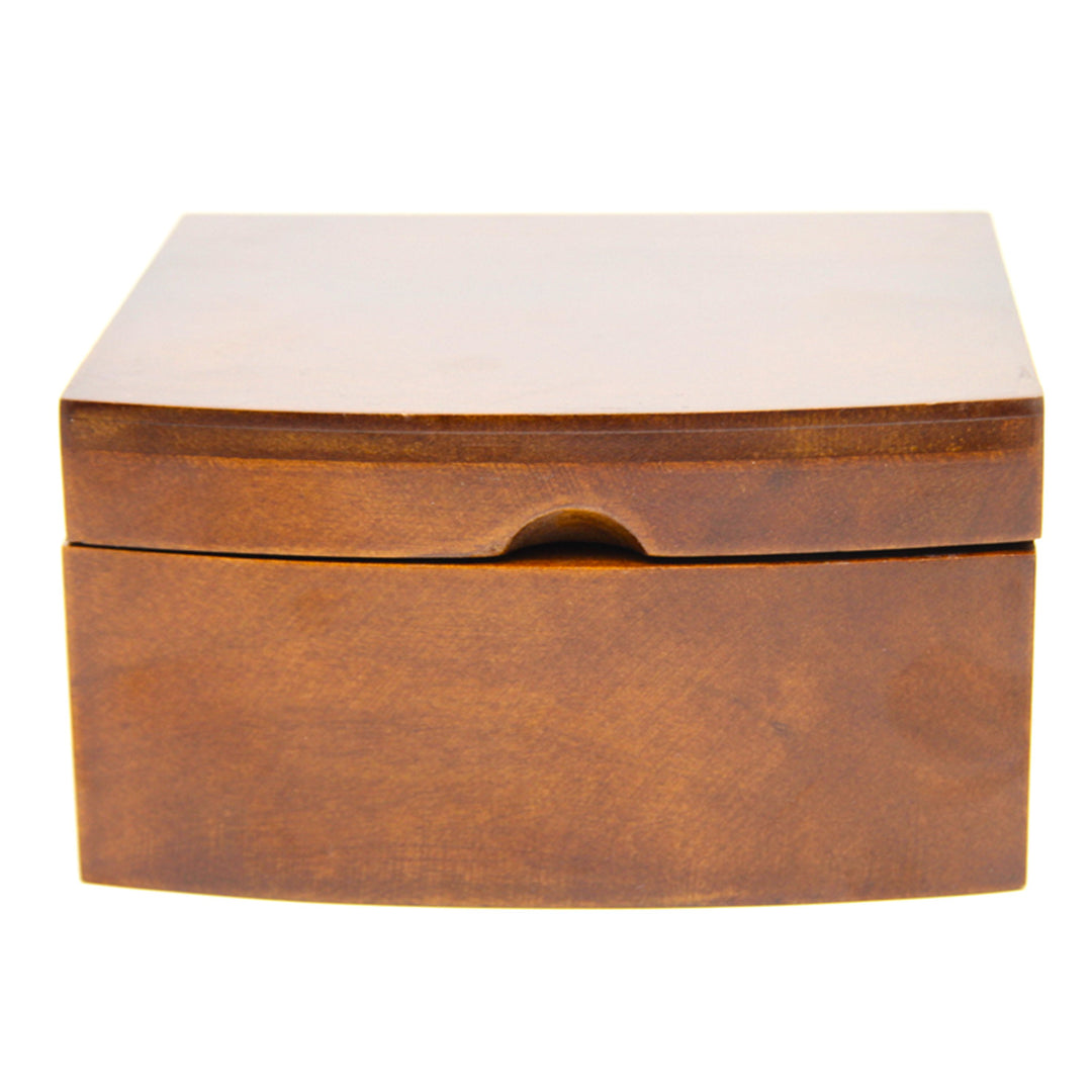 Sieradendoos, hout, bruin, organizer, compartimenten, Queen Isabel