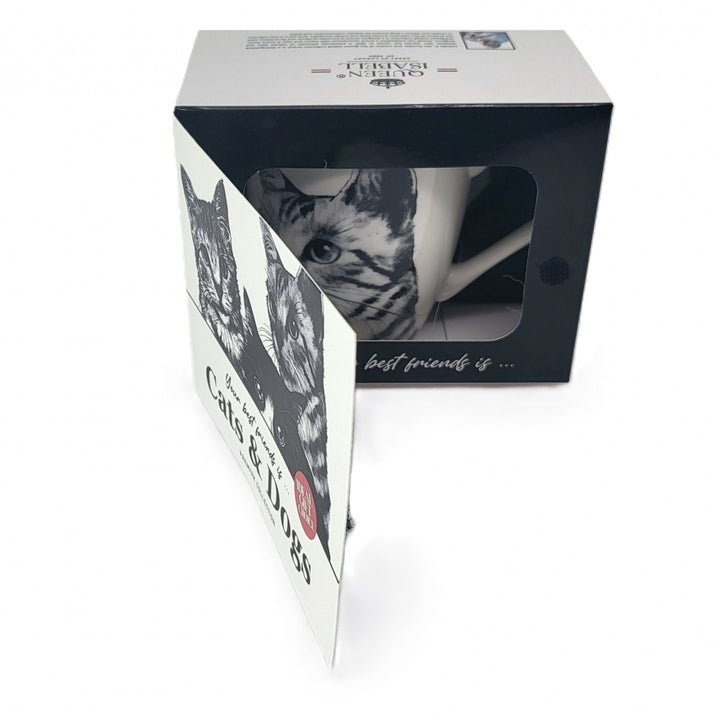 Koningin Isabel porseleinen mok, Sokake kat, 350ml, Q1-05218