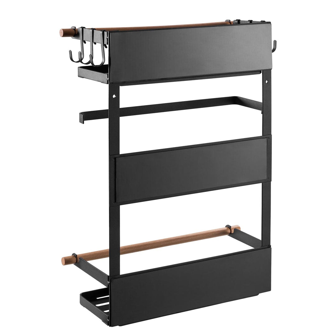 Maclean magnetisch rek voor koelkast/wasmachine, zwart, max. 12kg, MC-910, 2 stuks