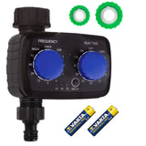 GreenBlue elektronische besproeiingscontroller, programmeur, voeding 2x 1,5V AA, GB391 + 2x Varta Industrial alkaline AA-batterijen