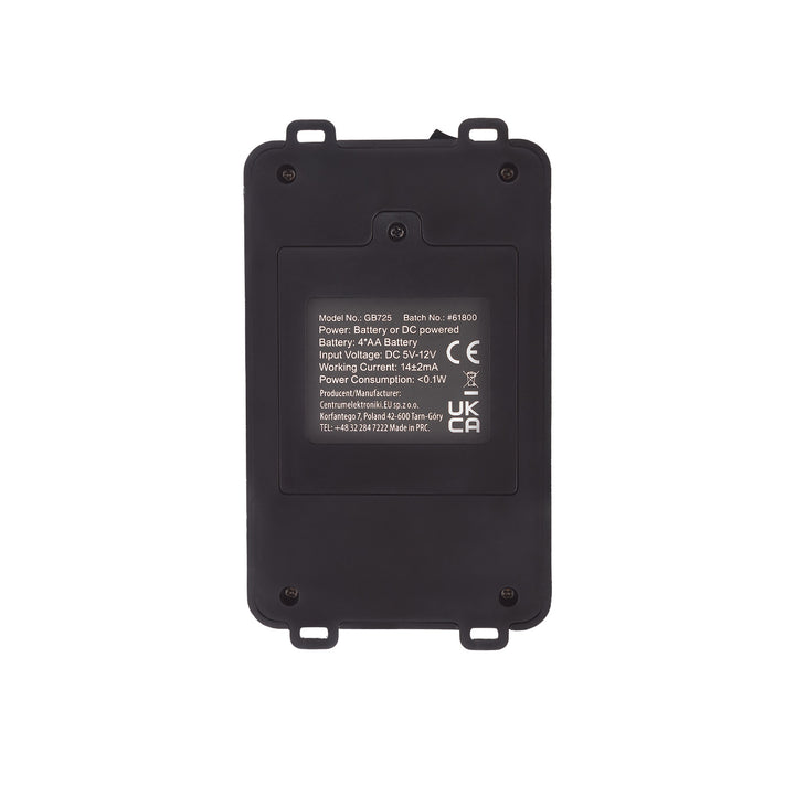 GreenBlue GB725 - Verjager met 4x AA batterij - Afschrikmiddel voor knaagdieren en marterachtigen met ultrasone en LED-verlichting - 18-36 kHz - 110 dB