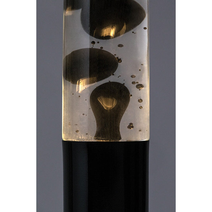 Rabalux LED-lavalamp, vermogen 25 W, 3000 K, zwart was, Lavastic