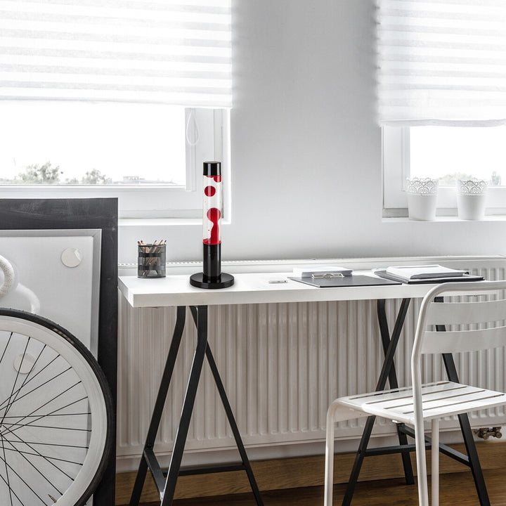 Rabalux LED-lavalamp, vermogen 25 W, 3000 K, rode was, Lavastic