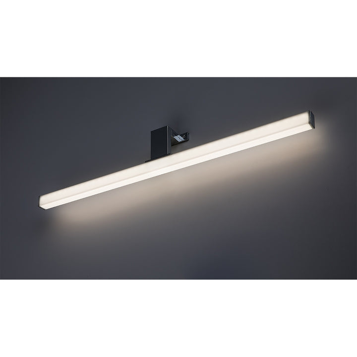 Rabalux badkamerlamp, vermogen 9 W, natuurlijk wit 4000 K, IP44, chroom, Oliro