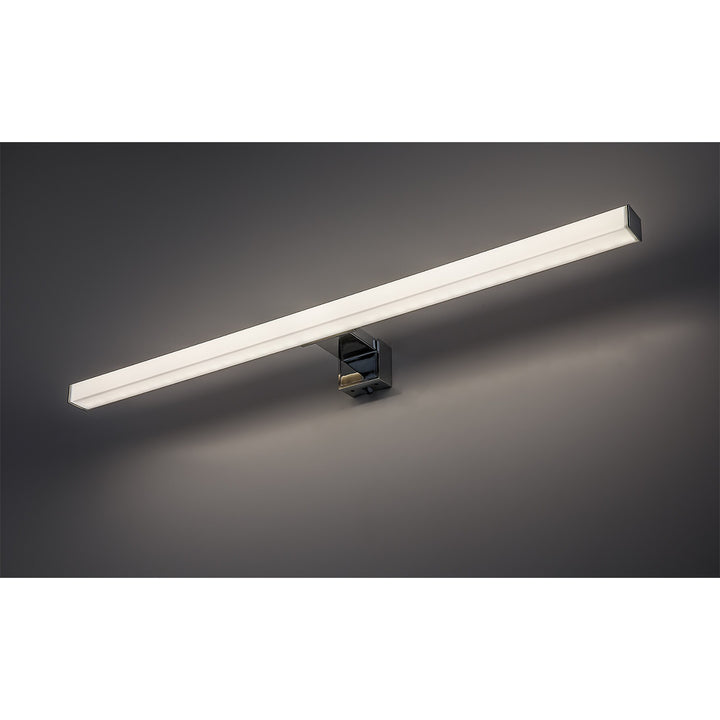 Rabalux badkamerlamp, vermogen 9 W, natuurlijk wit 4000 K, IP44, chroom, Oliro