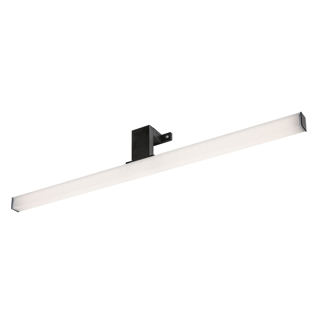 Rabalux badkamerlamp, vermogen 9W, natuurlijk wit 4000K, IP44. zwart, Oliro