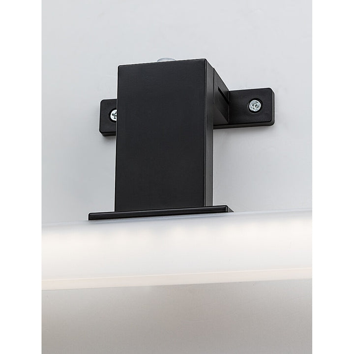 Rabalux badkamerlamp, vermogen 9W, natuurlijk wit 4000K, IP44. zwart, Oliro