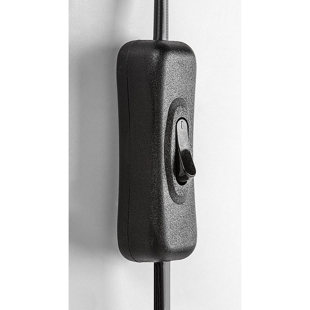 Rabalux wandlamp, spot, E14 fitting, IP20, zwart, Soma