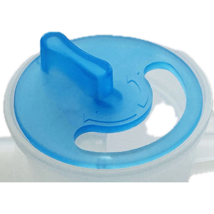 Omnibus inhalatie/verneveling accessoire set, grote 12ml vernevelaar, blauwe kleur, 5 reserve filters, snelheidsregeling