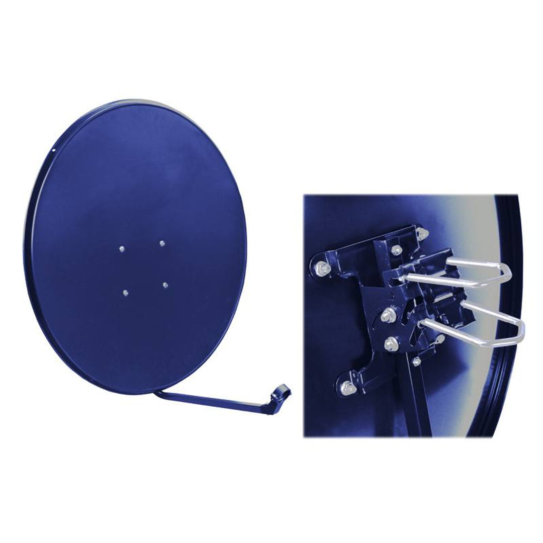 LTC schotelantenne, 90 cm, donkerblauw, zware uitvoering, LXSAT951/G