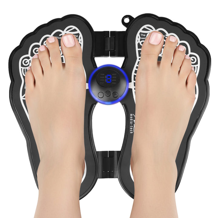 Media-Tech voetmassageapparaat, massage via EMS-elektrostimulatie, 8 standen, 19 intensiteitsniveaus, MT6527