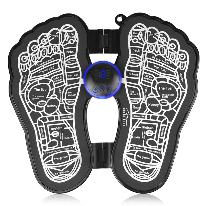 Media-Tech voetmassageapparaat, massage via EMS-elektrostimulatie, 8 standen, 19 intensiteitsniveaus, MT6527