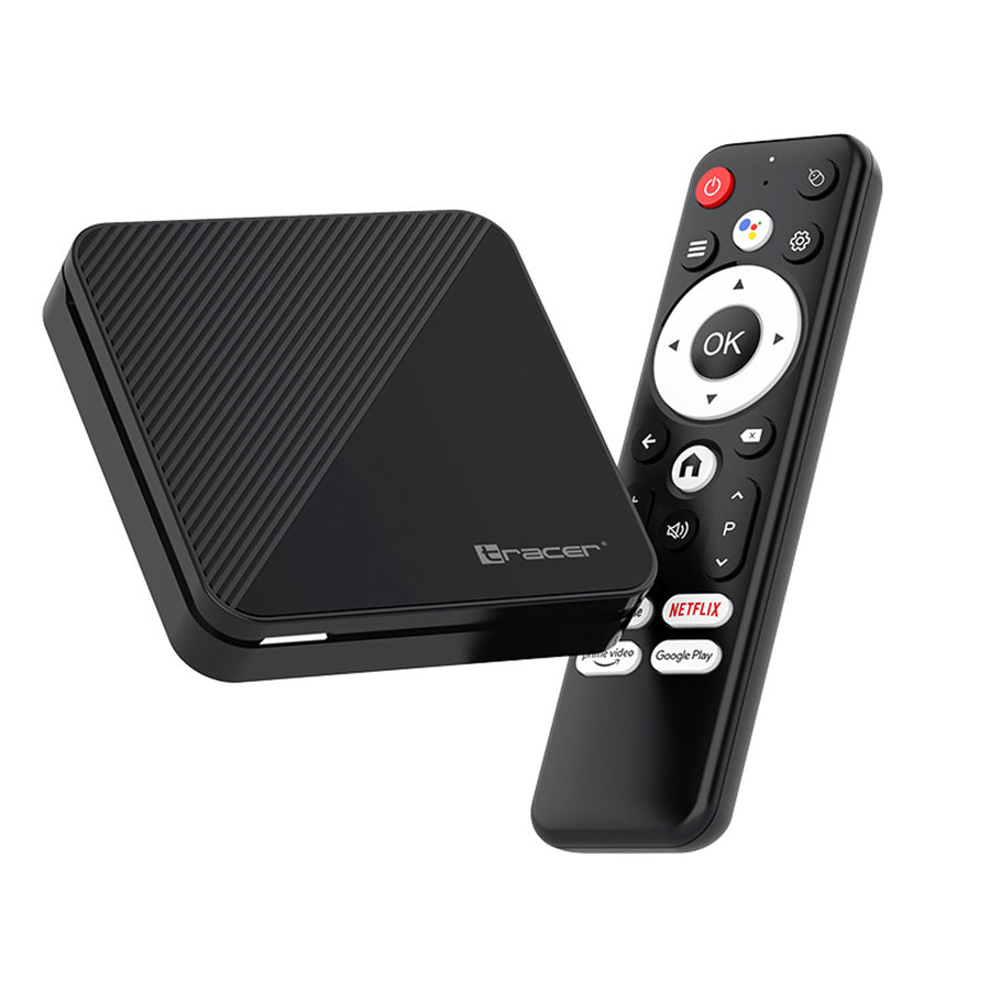 Mediaspeler, Android 14, 2 GB RAM, 16 GB geheugen, Bluetooth 5.0, Wi-Fi, TV Box