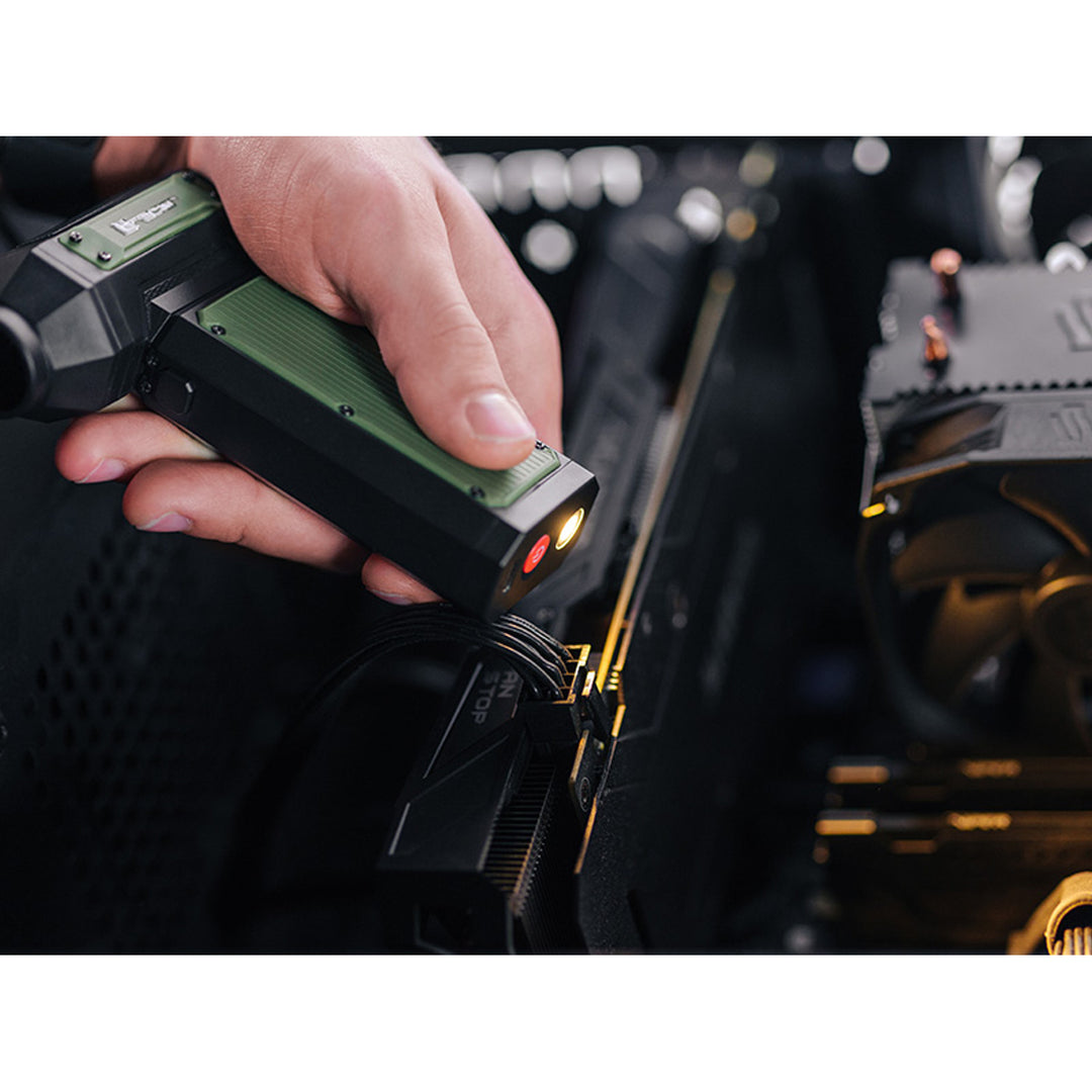 Multifunctionele miniblazer, Tracer, borstelloze motor, 140.000 omwentelingen, 3 AirForce-modi