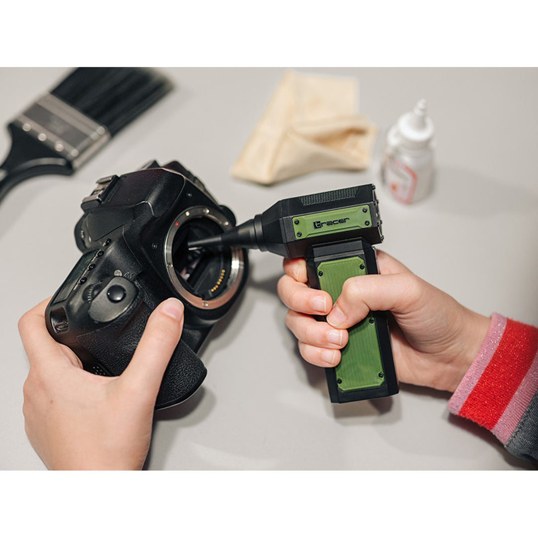 Multifunctionele miniblazer, Tracer, borstelloze motor, 140.000 omwentelingen, 3 AirForce-modi