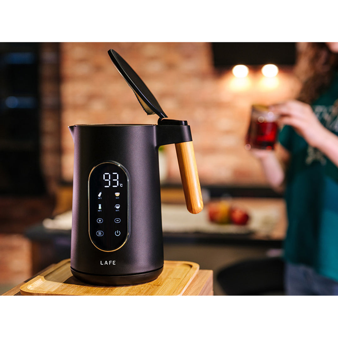 Lafe waterkoker, temperatuurregeling, dubbelwandig, inhoud 1,7L, max. vermogen 2200W, KettleX Pro