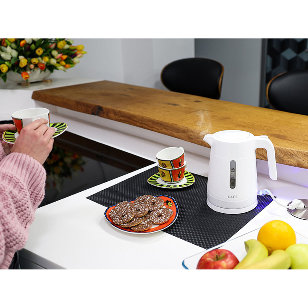 Lafe waterkoker, inhoud 1L, vermogen 1500W, wit, Essential S