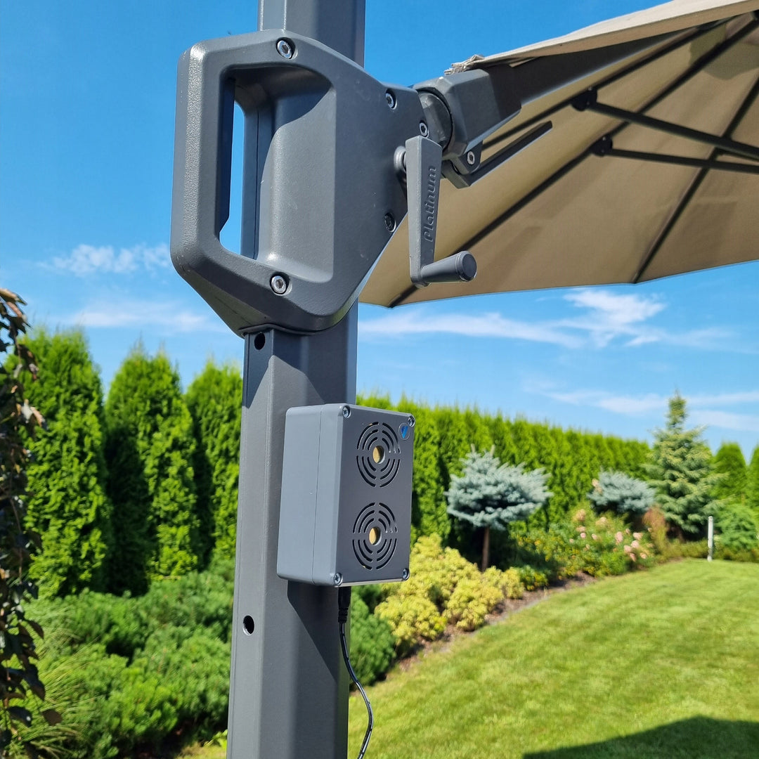 Knaagdierafweermiddel, marter, rat, muisafweermiddel Viano, energiebesparende ultrasone generator, IP65, Waterpro