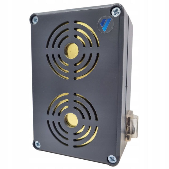 Knaagdierafweermiddel, marter, rat, muisafweermiddel Viano, energiebesparende ultrasone generator, IP65, Waterpro