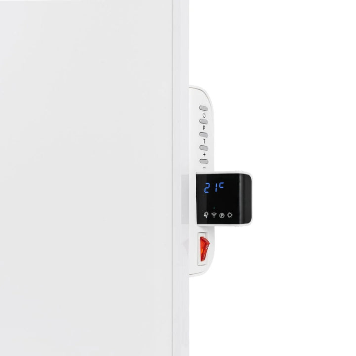 Cronos infraroodverwarming, 500W, wit, allergievriendelijk, ultradun, mat oppervlak, verwarmt tot 14m2, Synthelith PRO CRP-500TWP Wit