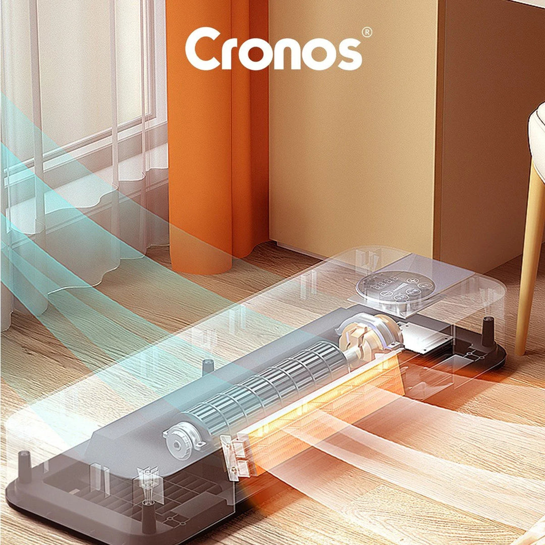 Cronos ventilator luchtgordijn, 1500W, laag stroomverbruik, brede uitblaashoek, afstandsbediening, HFH-201