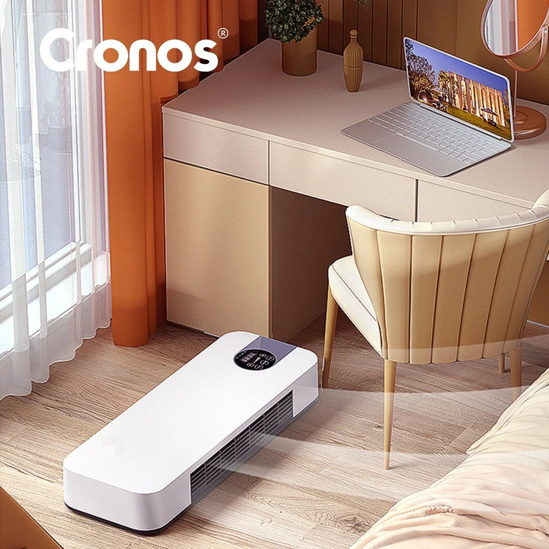 Cronos ventilator luchtgordijn, 1500W, laag stroomverbruik, brede uitblaashoek, afstandsbediening, HFH-201