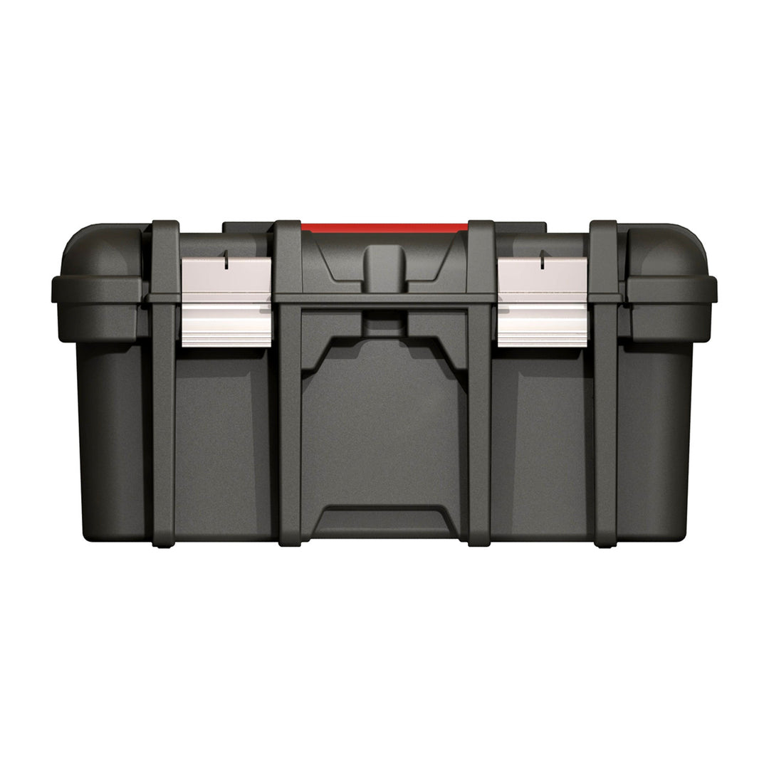 Keter gereedschapskist, metalen sluitingen, ergonomische handgreep, Wide Tool Box 16''
