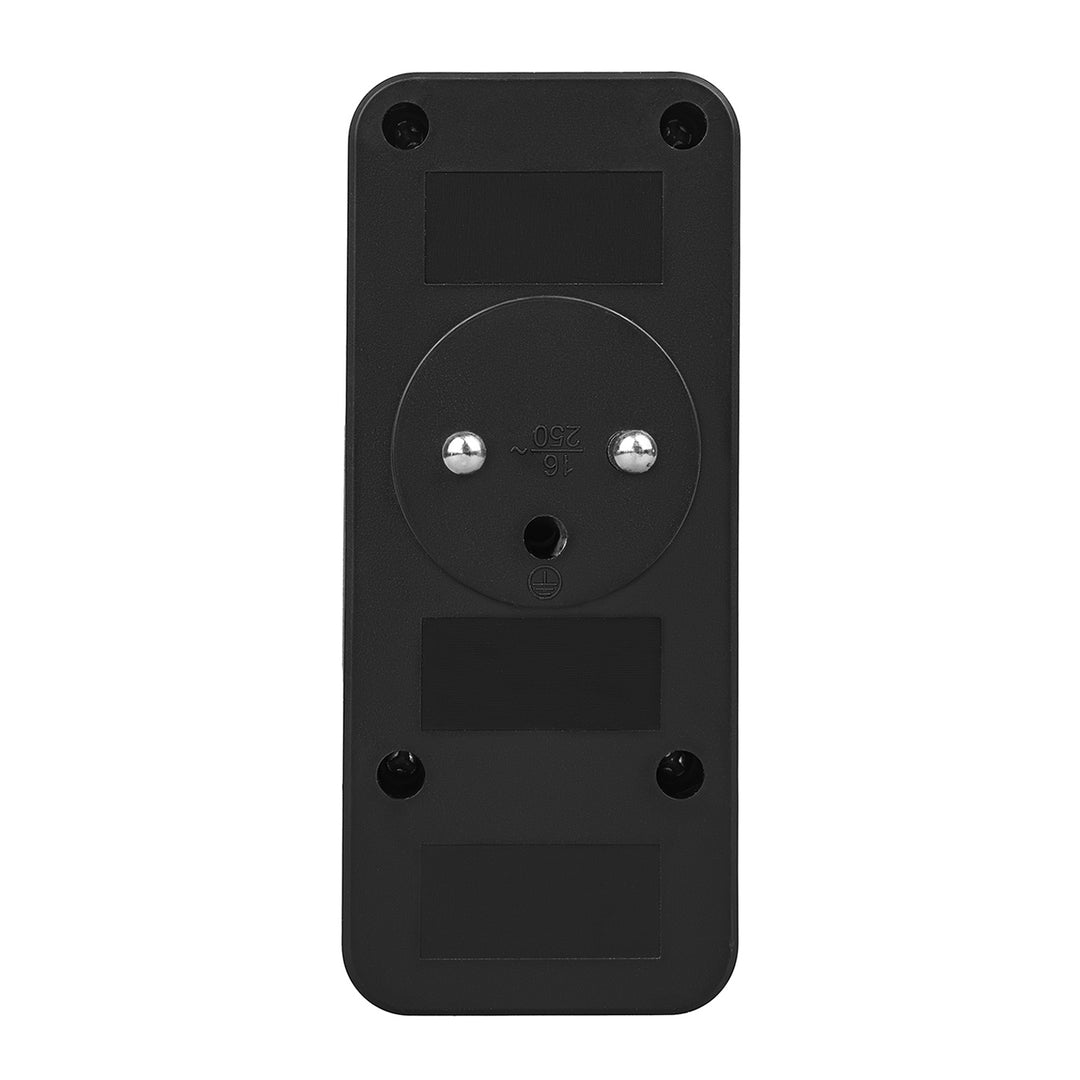 Stopcontact x3 + 4xUSB Maclean, 3-voudige splitter, 2xUSB A, 2xUSB C PD 20W, 1x16A + 2x6A, MCE248 F/B, 3 stuks