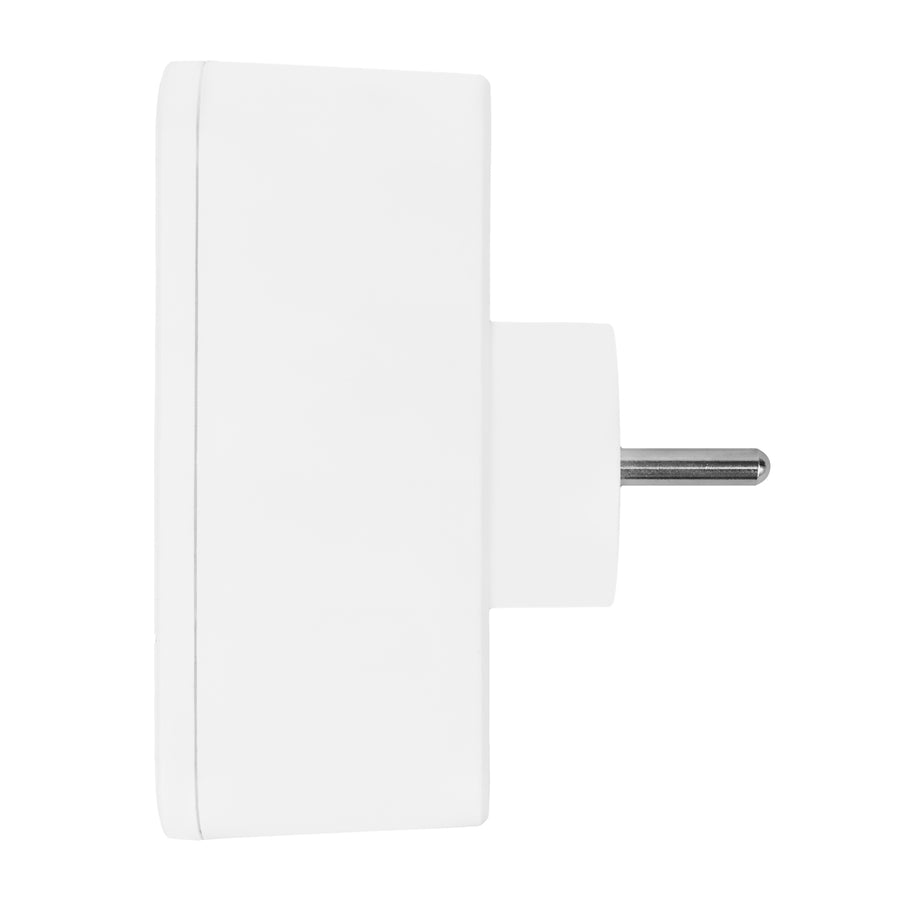 Maclean contactdoos x2 + 4xUSB, splitter met 2 contactdozen, 2xUSB A, 2xUSB C PD 20W, 1x16A + 1x6A, MCE249 F/W, 2 stuks