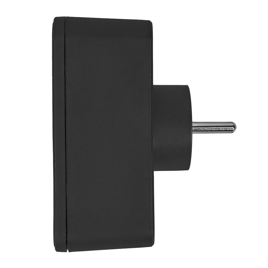 Maclean contactdoos x2 + 4xUSB, splitter met 2 contactdozen, 2xUSB A, 2xUSB C PD 20W, 1x16A + 1x6A, MCE249 F/B, 3 stuks