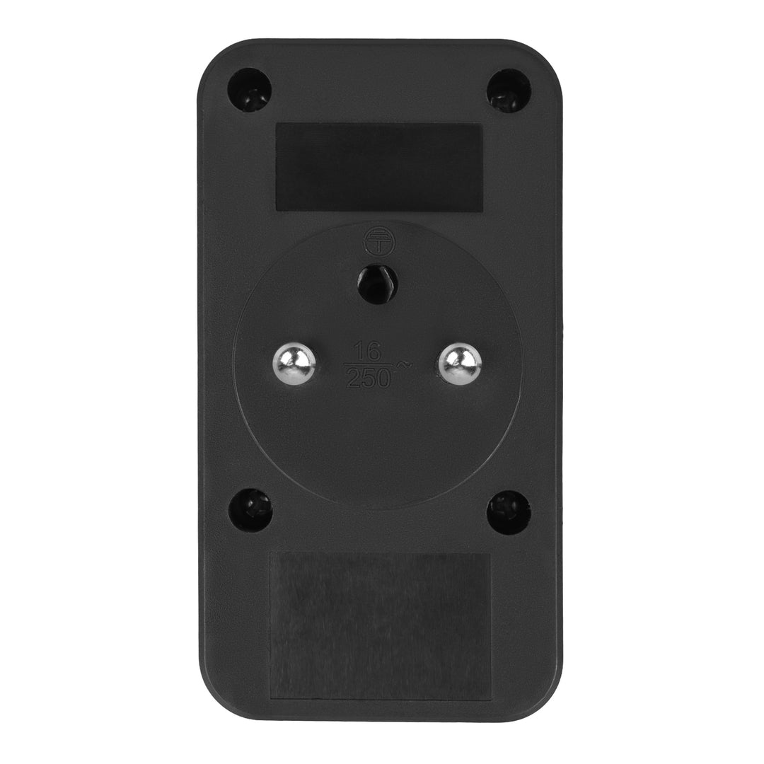 Maclean contactdoos x2 + 4xUSB, splitter met 2 contactdozen, 2xUSB A, 2xUSB C PD 20W, 1x16A + 1x6A, MCE249 F/B, 3 stuks