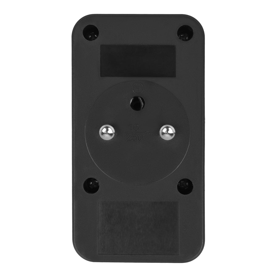 Maclean contactdoos x2 + 4xUSB, splitter met 2 contactdozen, 2xUSB A, 2xUSB C PD 20W, 1x16A + 1x6A, MCE249 F/B, 3 stuks