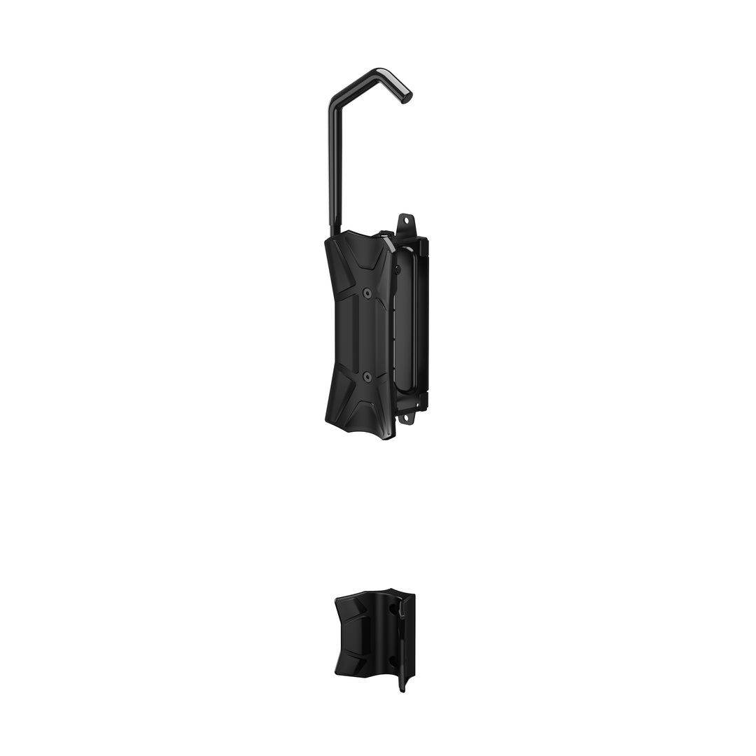 Maclean fietsrek / wandhouder, max. draagvermogen 35 kg, instelbare hellingshoek, staal, MC-171