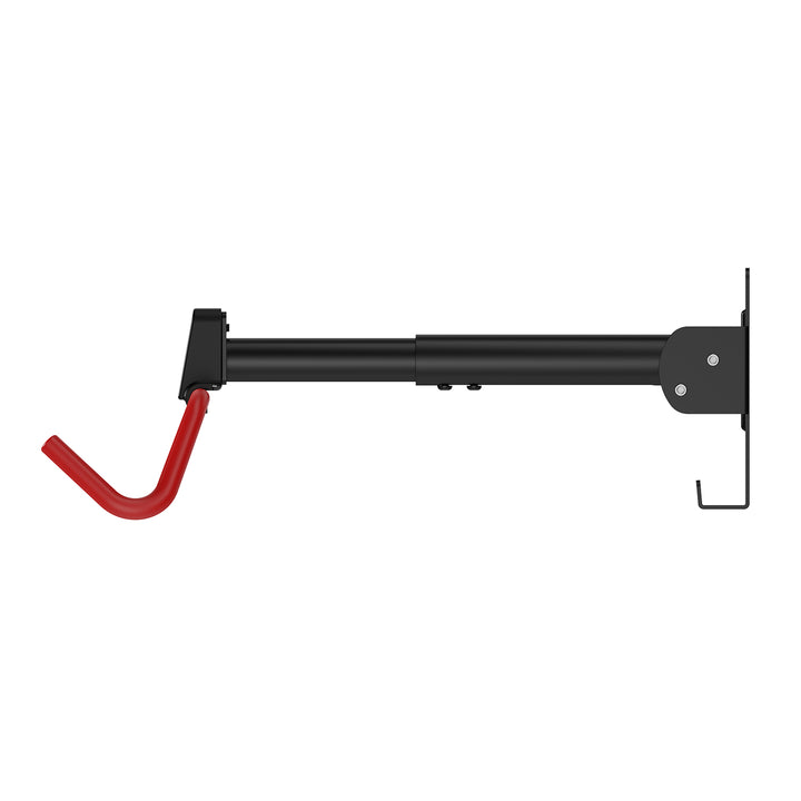 Maclean fietsrek / wandhouder, horizontaal, staal, max. belasting 30 kg, hoekverstelling, MC-172