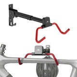 Maclean fietsrek / wandhouder, horizontaal, staal, max. belasting 30 kg, hoekverstelling, MC-172