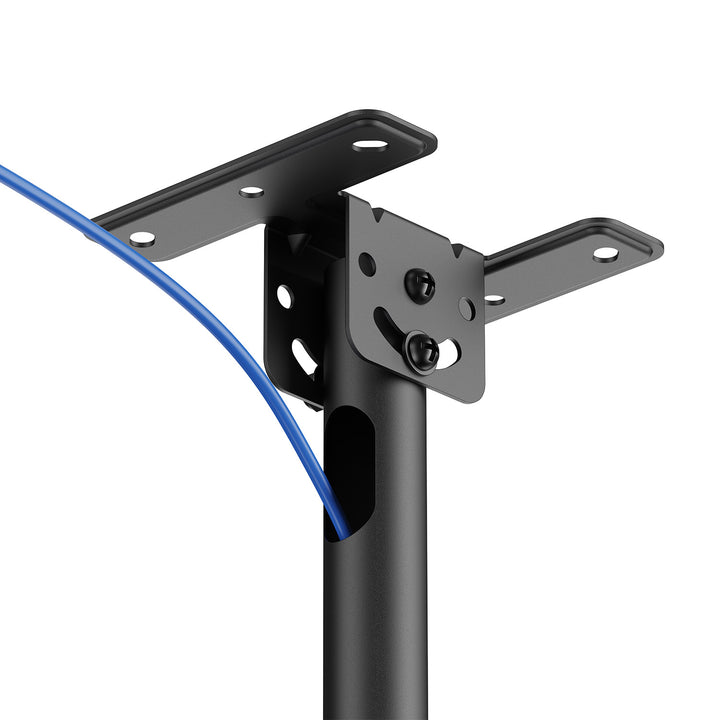 Plafondbeugel / -hanger voor tv's van Maclean, max. draagvermogen 50 kg, 37-86", max. VESA 600x400, MC-173