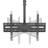 Plafondbeugel / -hanger voor tv's van Maclean, max. draagvermogen 50 kg, 37-86", max. VESA 600x400, MC-173