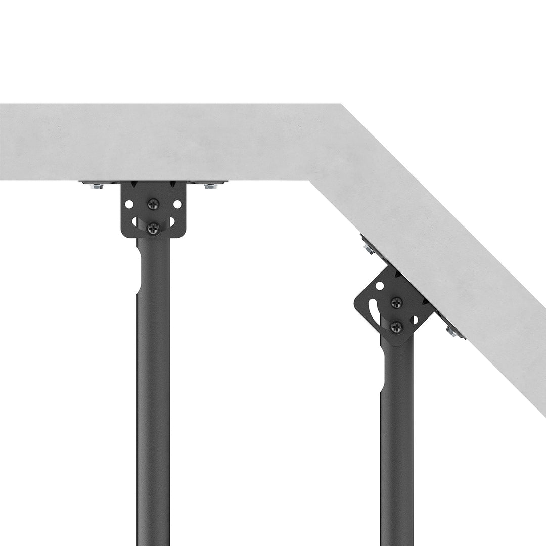 Plafondbeugel / -hanger voor tv's van Maclean, max. draagvermogen 35 kg, 23-55", max. VESA 400x400, MC-174