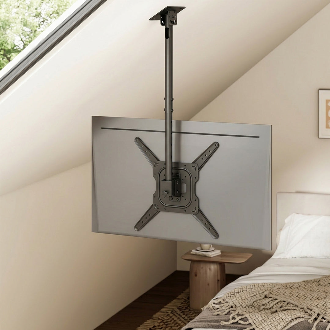 Plafondbeugel / -hanger voor tv's van Maclean, max. draagvermogen 35 kg, 23-55", max. VESA 400x400, MC-174