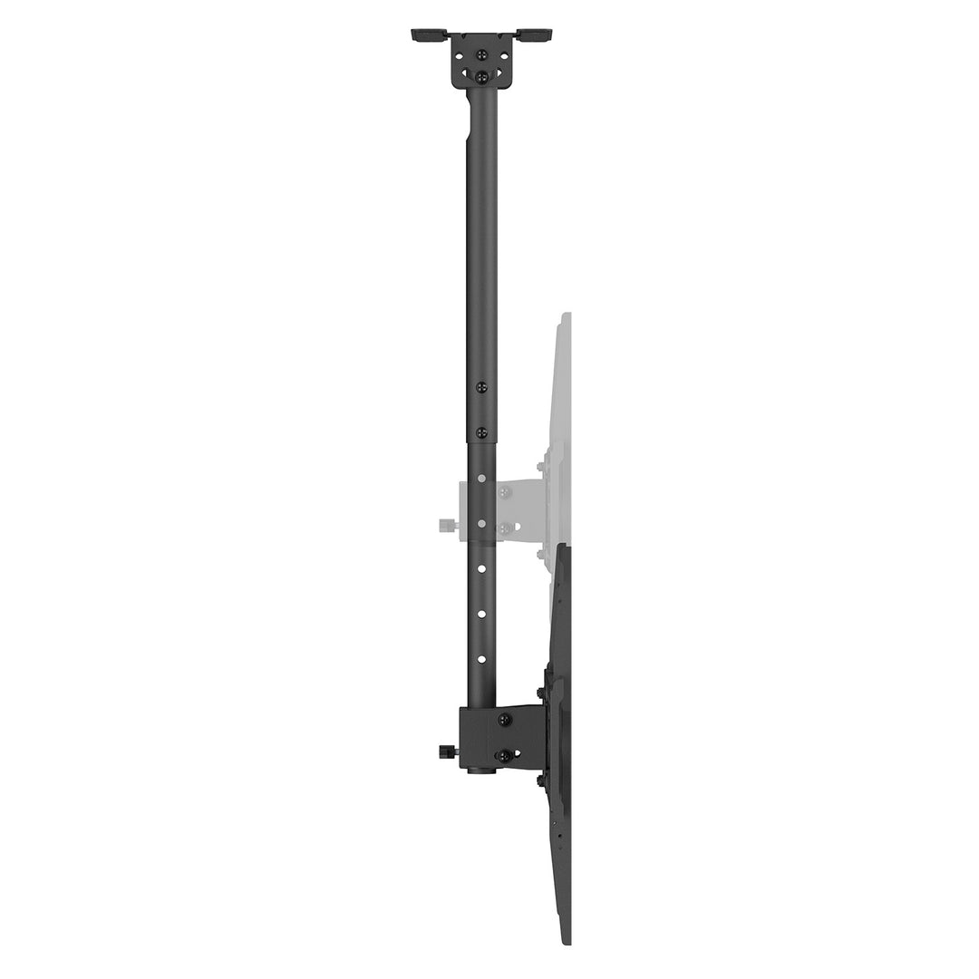 Plafondbeugel / -hanger voor tv's van Maclean, max. draagvermogen 50 kg, 37-75", max. VESA 400x400, MC-175