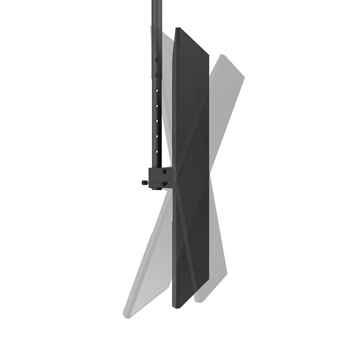 Plafondbeugel / -hanger voor tv's van Maclean, max. draagvermogen 50 kg, 37-75", max. VESA 400x400, MC-175