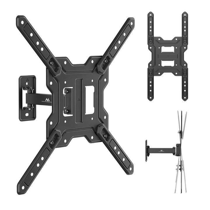 Maclean-beugel/hanger voor tv of monitor, max. 23-65", max. draagvermogen 30 kg, universeel, max. VESA 400x400, MC-758 N