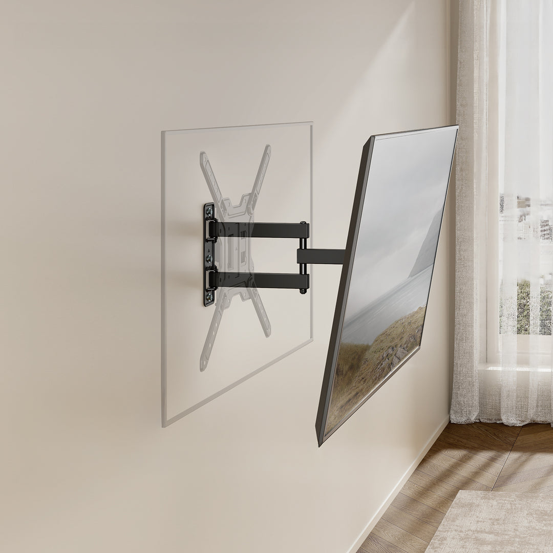 Maclean-beugel/hanger voor tv of monitor, max. 23-65", max. draagvermogen 30 kg, universeel, max. VESA 400x400, MC-759 N