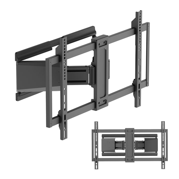 Maclean tv-beugel/hanger, max. VESA 600x400, 37-90", max. draagvermogen 65 kg, zwart, MC-881 N