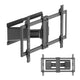 Maclean tv-beugel/hanger, max. VESA 600x400, 37-90", max. draagvermogen 65 kg, zwart, MC-881 N
