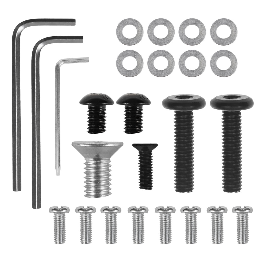 Ergo Office-houder/beugel voor 2 beeldschermen, gasveer, 17"-32", 1-10 kg, matzwart, ER-692 B